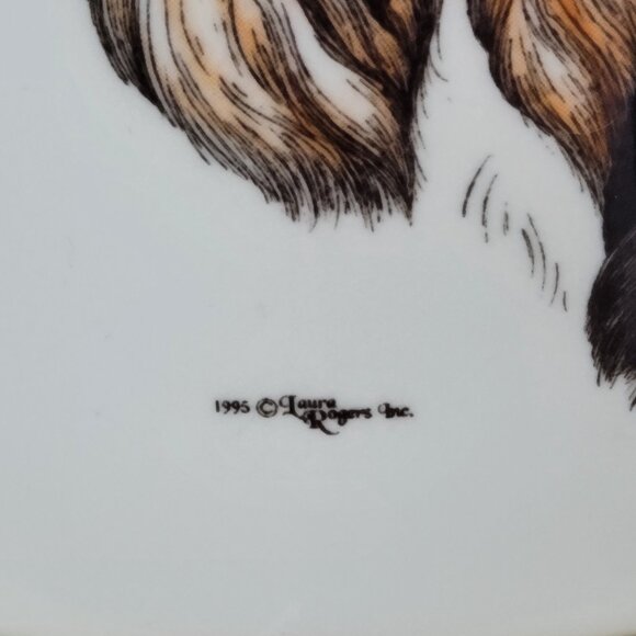 Vintage Laura Rogers Inc. USA 1995 Cocker Spaniels Dog Ceramic Coffee Mug - Picture 10 of 12